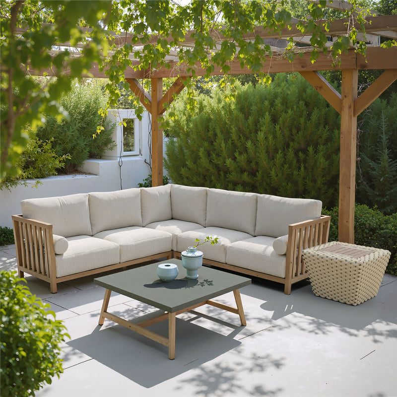 Sala Modular para Exterior Teras - Natural