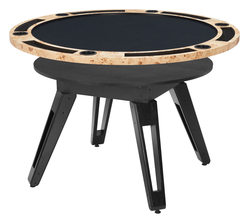Mesa de Comedor Burl - Negro