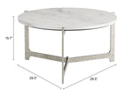 Mesa de Centro Barmas - Plateado