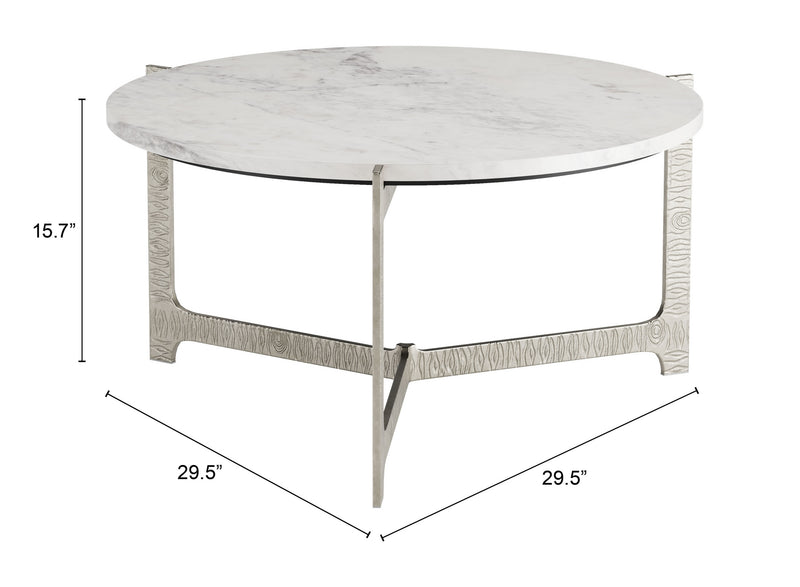 Mesa de Centro Barmas - Plateado