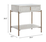 Mesa Lateral Yoru - Gris