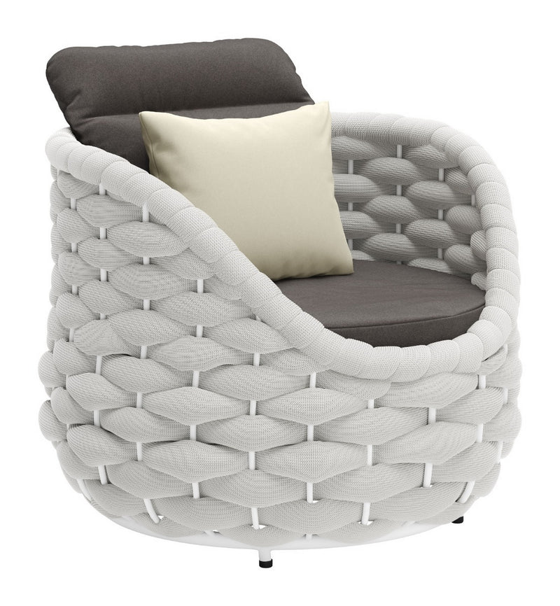 Sillon Exterior Coral Reef - Gris