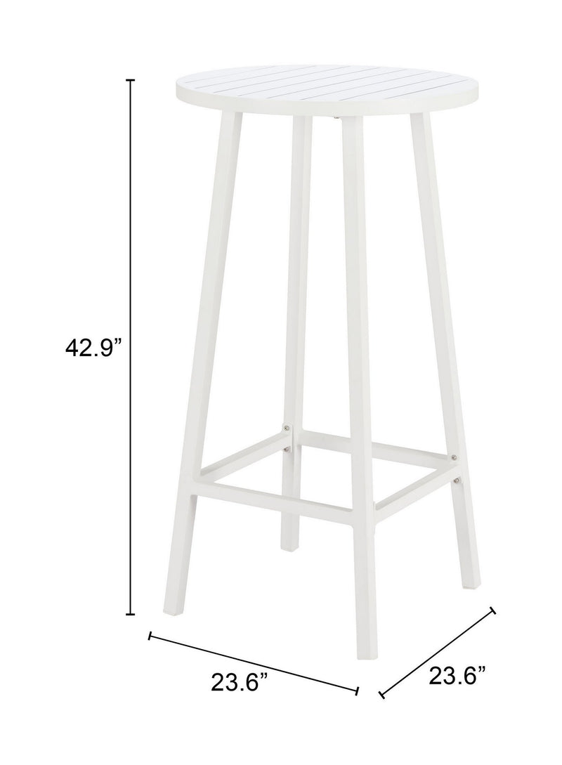 Mesa de Bar Ren - Blanco