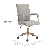 Silla de Oficina Auction - Gris