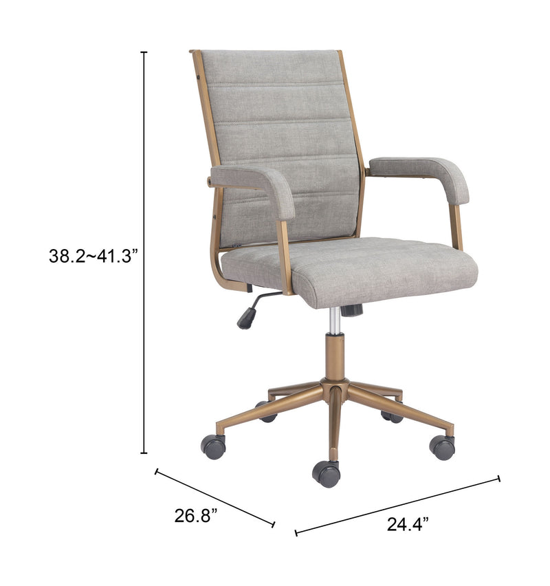 Silla de Oficina Auction - Gris