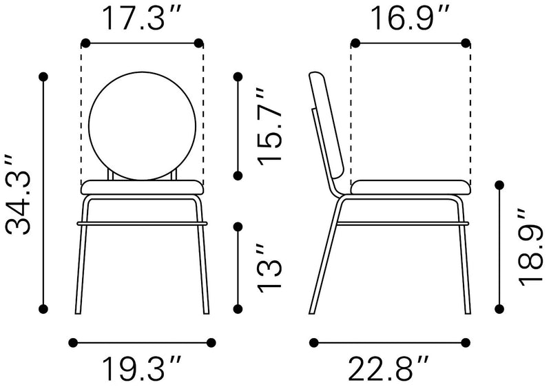 Silla de Comedor Odessa - Verde