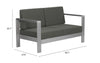 Sofa de Exterior Cosmopolitan - Plateado