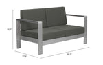 Sofa de Exterior Cosmopolitan - Plateado