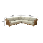 Sala Modular para Exterior Teras - Natural