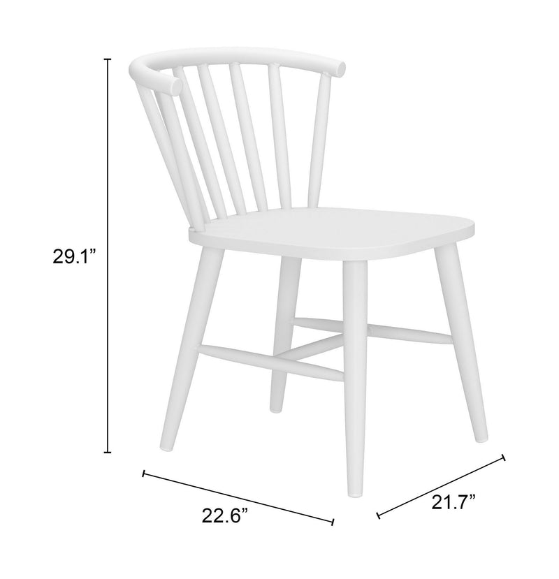 Silla Exterior Shio - Blanco