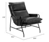 Sillon Halaus - Negro