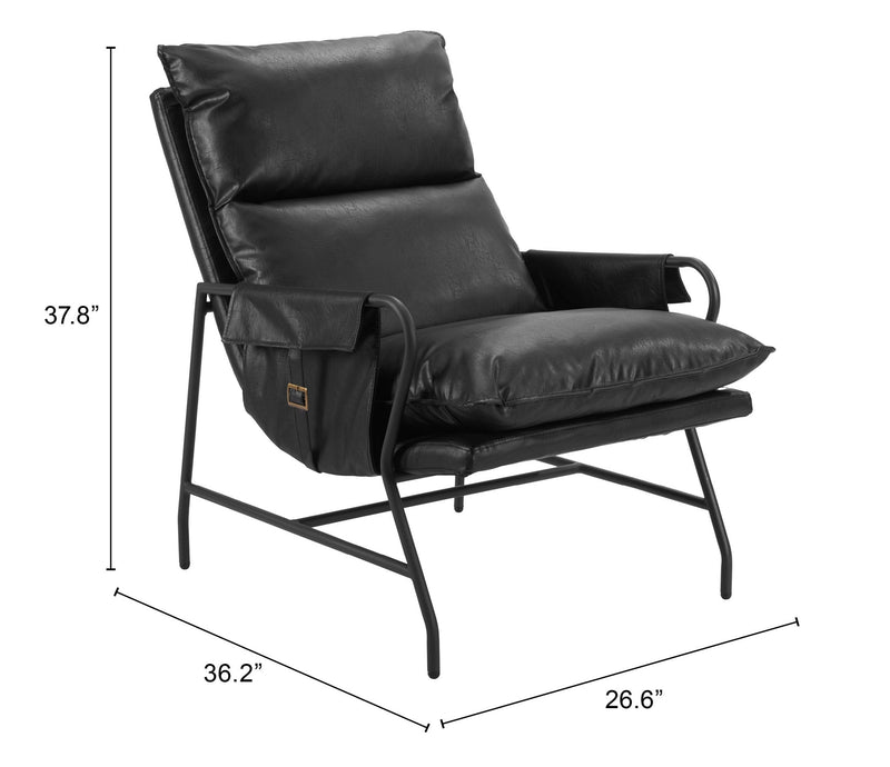 Sillon Halaus - Negro