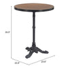 Mesa de Comedor Exterior Gazebo 2 - Negro