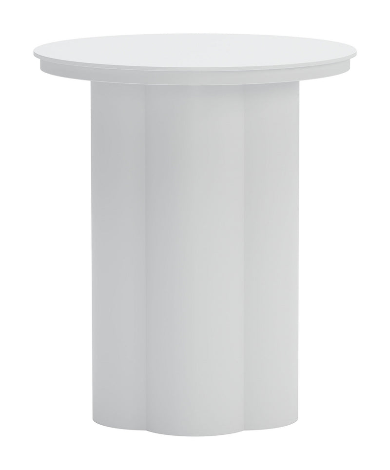 Mesa Lateral Exterior Kogur - Blanco