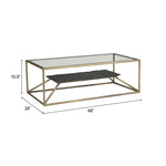 Mesa de Centro Ranol - Bronce