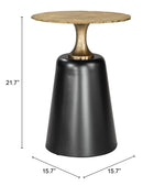 Mesa Lateral Chenai 1 - Negro