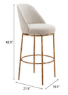 Banco de Bar Nordhavn 1 - Gris