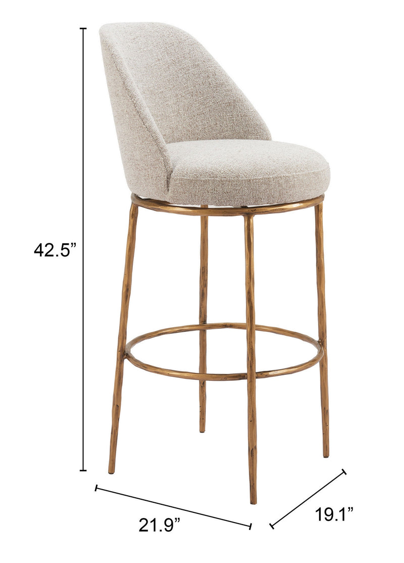Banco de Bar Nordhavn 1 - Gris