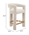 Banco de Barra Saiko - Beige