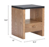 Mesa Lateral Natt - Natural