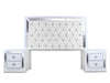 Recamara KS 3 Piezas Emilia - Blanco y Plata