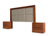 Recamara KS 3 Piezas Gizella - Nogal y Beige