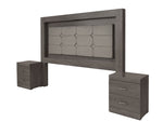Recamara KS 3 Piezas Kirena - Gris