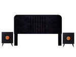 Recamara KS 3 Piezas Luell - Negro