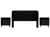 Recamara KS 3 Piezas Guelma - Negro
