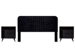 Recamara KS 3 Piezas Guelma - Negro
