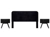 Recamara KS 3 Piezas Guendi - Negro