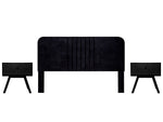 Recamara KS 3 Piezas Guendi - Negro