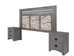 Recamara KS 3 Piezas Francia - Gris