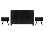 Recamara KS 3 Piezas Zenori - Negro