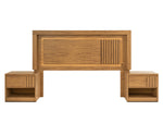 Recamara KS 3 Piezas Qatar - Natural