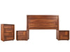 Recamara KS 4 Piezas Vicky Sin Espejo - Nogal