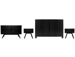 Recamara KS 4 Piezas Zenori - Negro