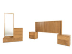 Recamara KS 5 Piezas Katir - Natural