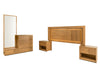 Recamara KS 5 Piezas Qatar - Natural
