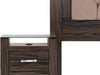 Recamara KS 6 Piezas Magnolia - Nogal