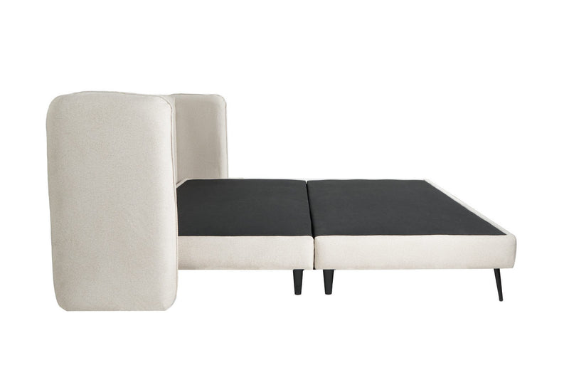 Cama Queen Size Sonatta - Gris Claro