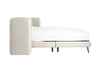 Cama Queen Size Sonatta - Gris Claro