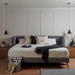 Cama King Size Sonatta - Gris