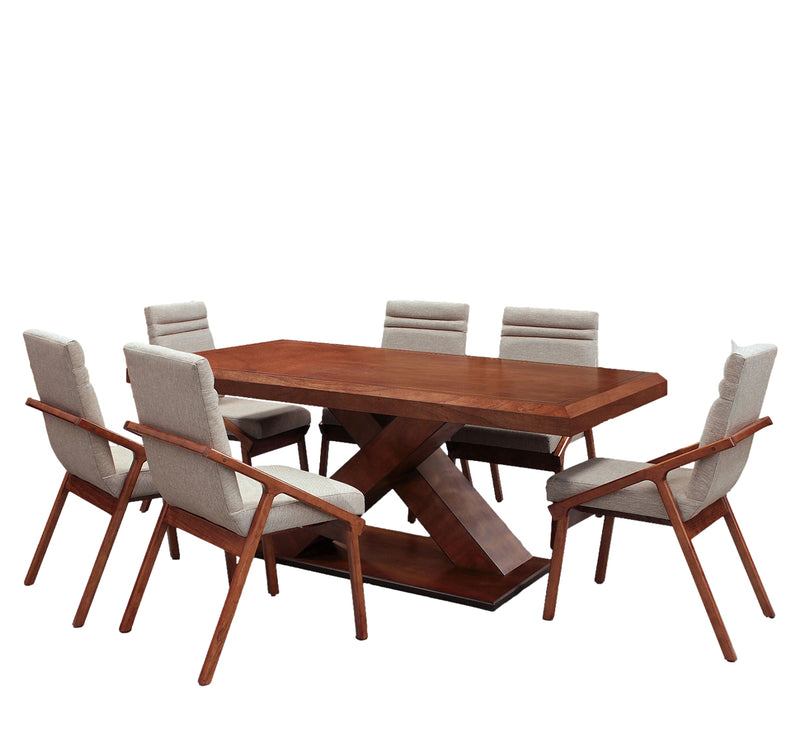 Antecomedor 6 Sillas Rado - Nogal