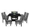 Antecomedor Cony 8 Sillas - Chocolate