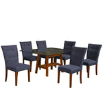 Antecomedor Dianne 6 Sillas - Nogal