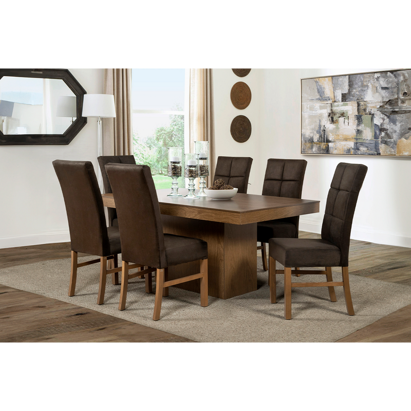 Comedor 6 Sillas Tucson - Nogal
