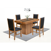 Comedor 4 Sillas Eleonora - Parota
