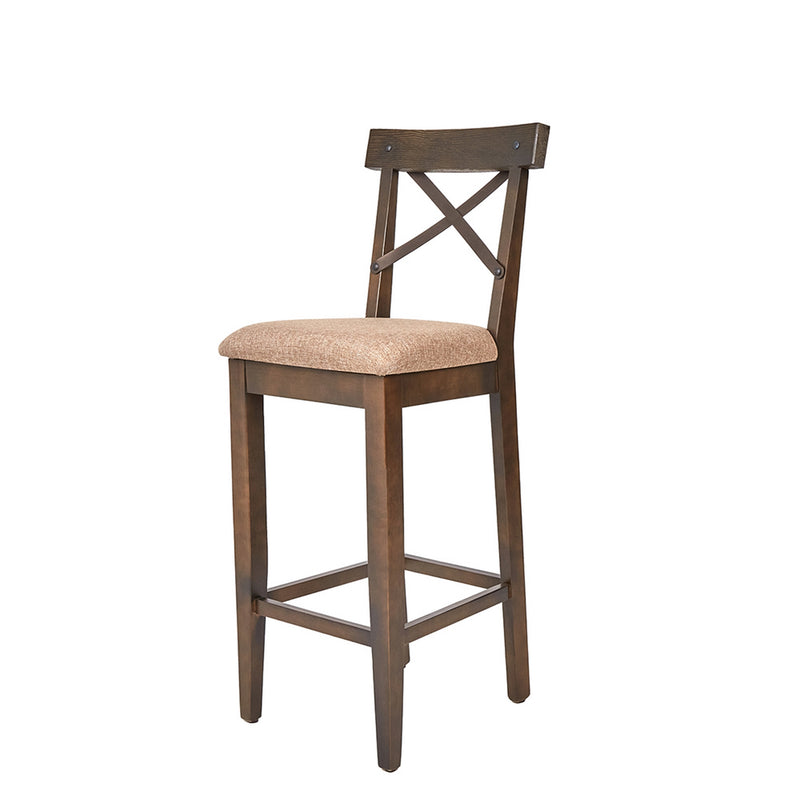 Banco Irina - Nogal Rustico y Beige