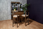 Banco Irina - Nogal Rustico y Beige